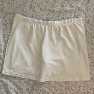New Nike Dri Fit White Tennis Skirt Size Large